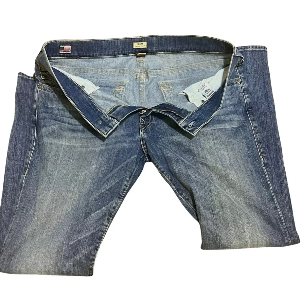 TRUE RELIGION RICKY Relaxed Straight Men’s Jeans Size 38 X 32